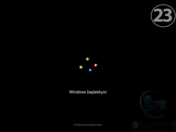 Windows Başlatılıyorda Kalıyor