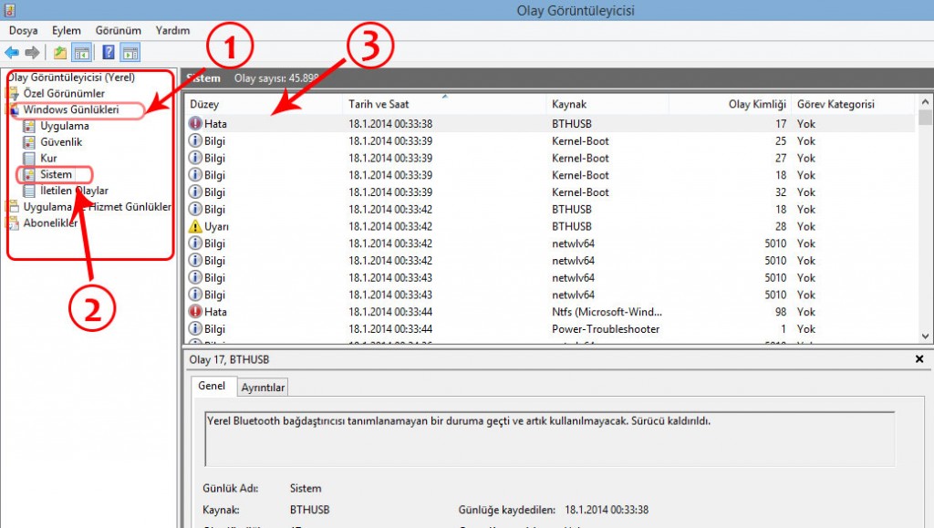 critical structure corruption windows 8.1 hatası